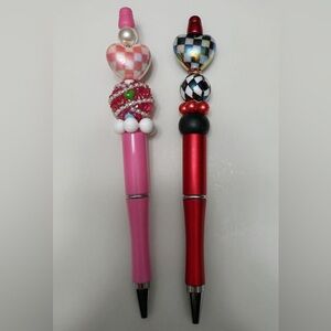 Colorful Hand Beaded Pens